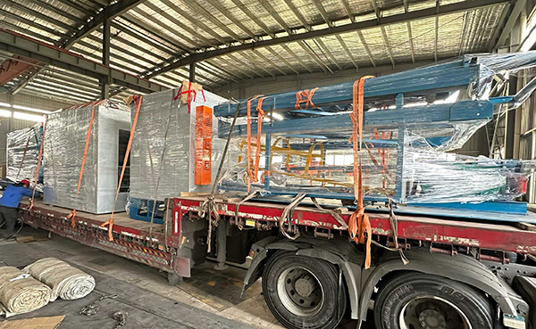 120kw全套鋁合金熱處理爐發往也門國